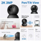 TP-Link IP-camera Tapo C211 3MP N300 microSD motion detection black (TAPO-C211)