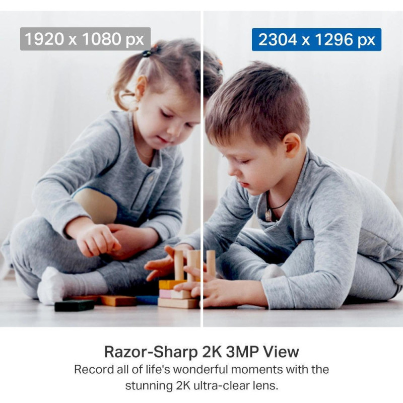 TP-Link IP-camera Tapo C211 3MP N300 microSD motion detection black (TAPO-C211)