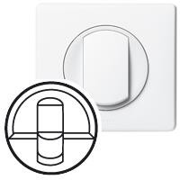 Legrand Лицьова панель розетки 1xRJ45 кат.6 (для UTP/FTP/SFTP) (білий), Celiane (068251)