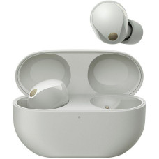 Sony Наушники TWS WF-1000XM5 BT 5.3, ANC, Hi-Res, IPX4, SBC, AAC, LDAC, LC3, Серебристый (WF1000XM5S.CE7)