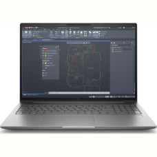 Ноутбук HP ZBook Power G11 (5G438ES); 16" WUXGA (1920x1200) IPS LED матовый , Intel Core Ultra 9 185H (2.3 - 5.1 ГГц) , RAM 64 ГБ (Max 64 ГБ) , SSD 2 ТБ , RTX 3000 Ada, 8 ГБ , без ОП , LAN , Wi-Fi , BT , веб-камера , DOS , MIL-STD 810H , TPM , металл , 2.12 кг , серебристый , подсветка клавиатуры , сканер отпечатков пальцев