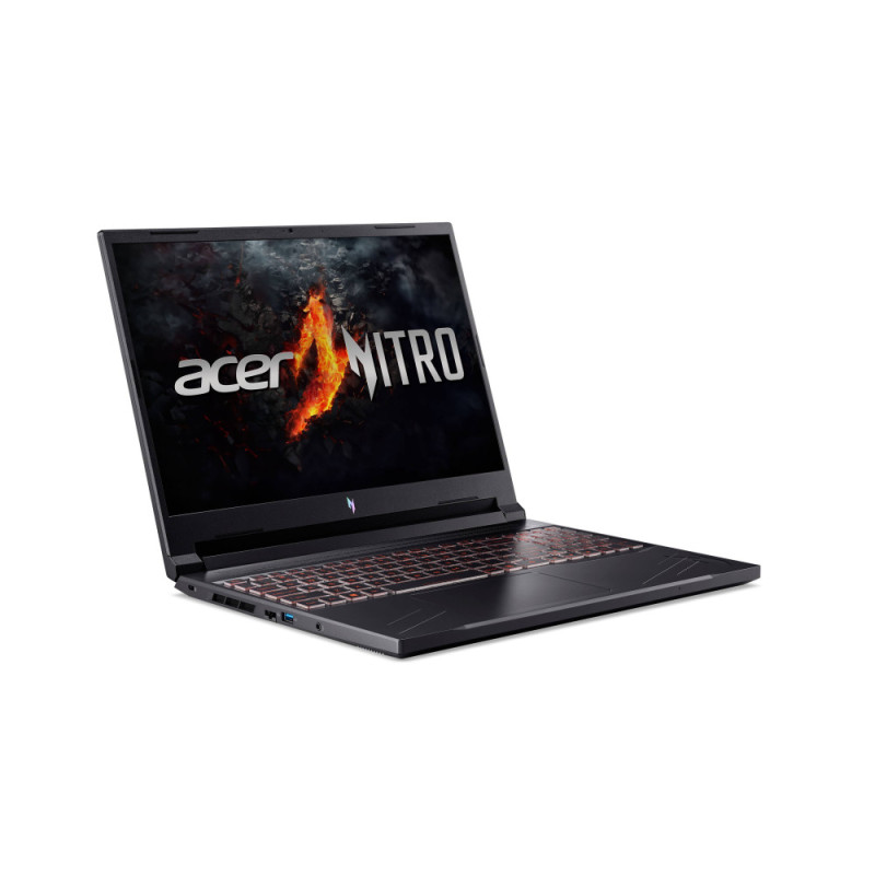Acer Ноутбук Nitro V 16 ANV16-41 16" WUXGA IPS, AMD R7-8845HS, 16GB, F1TB, NVD4060-8, Lin, черный (NH.QRUEU.009)