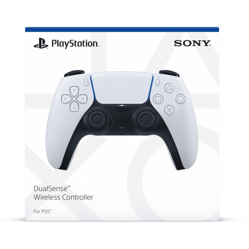 PlayStation Геймпад 5 Dualsense BT, белый (1000040185)