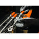 Neo Tools work gloves set of 12, polyester with nitrile coating, size 9, gray-black (97-647-9)