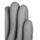Neo Tools work gloves set of 12, polyester with nitrile coating, size 9, gray-black (97-647-9)