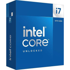 Intel CPU Core i7-14700K 20C/28T 3.4GHz 33Mb LGA1700 125W Box (BX8071514700K)