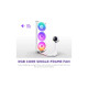 Система жидкостного охлаждения NZXT Kraken Plus RGB V2-360 mm AIO liquid cooler Wh (RL-KR360-W2)