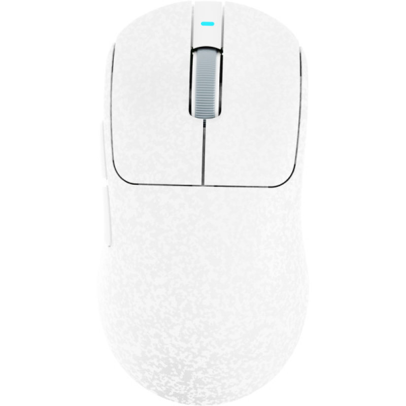 Мышка Ajazz AJ199 MAX Carbon fiber Wireless/Bluetooth/USB White (AJ199-MAX-W)