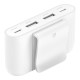 Belkin Adapter 2xUSB-C/2хUSB-A, 2m, white