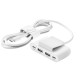 Belkin Adapter 2xUSB-C/2хUSB-A, 2m, white