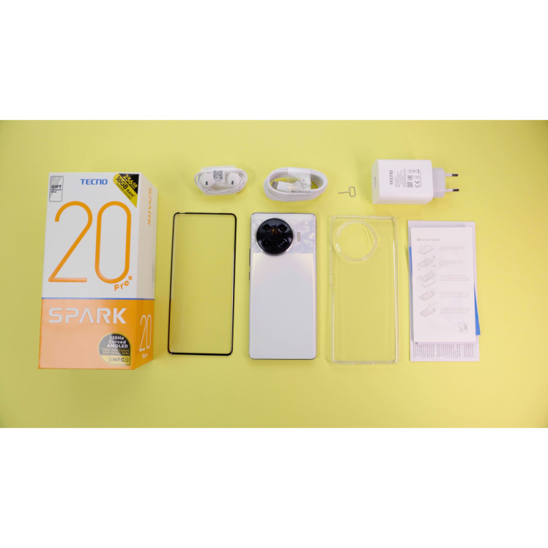 TECNO Smartphone Spark 20 PRO+ (KJ7) 6.78  8/256GB, 2SIM, 5000mAh, Magic Skin Green