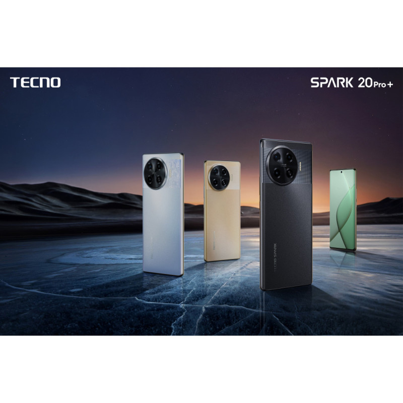 TECNO Smartphone Spark 20 PRO+ (KJ7) 6.78  8/256GB, 2SIM, 5000mAh, Magic Skin Green