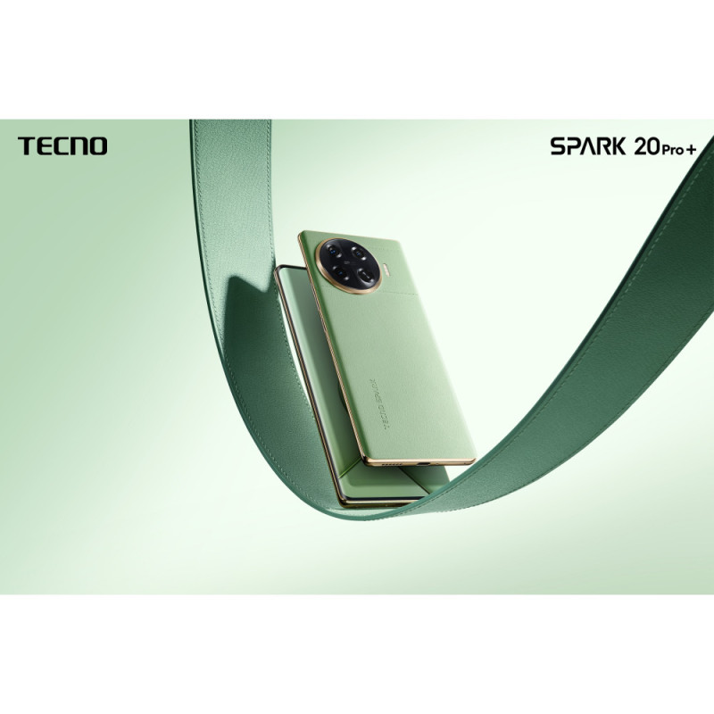 TECNO Smartphone Spark 20 PRO+ (KJ7) 6.78  8/256GB, 2SIM, 5000mAh, Magic Skin Green