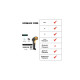 Сканер штрих-кода UKRMARK EV-W208 2D, wireless, USB (900564)