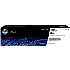 HP 106A Black Original Laser Toner Cartridge (W1106A)