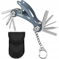 Neo Tools multitool, 11 in 1, belt hook, nylon sheath (63-102)