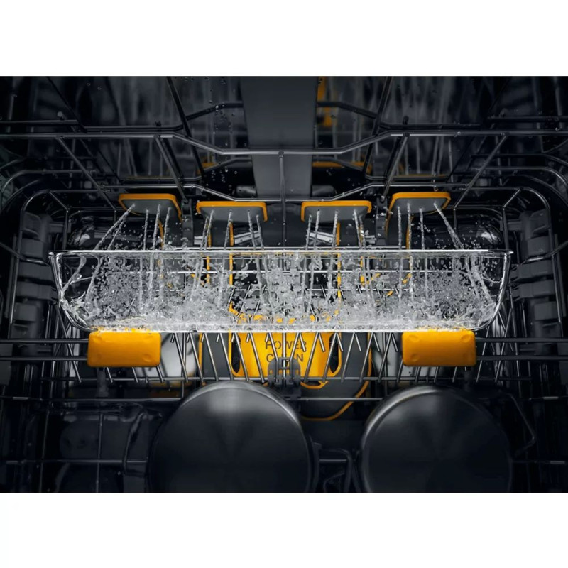 Whirlpool Посудомийна машина вбудовувана, 15компл., A+++, 60см, дисплей, 3й кошик, білий (W7IHT58T)