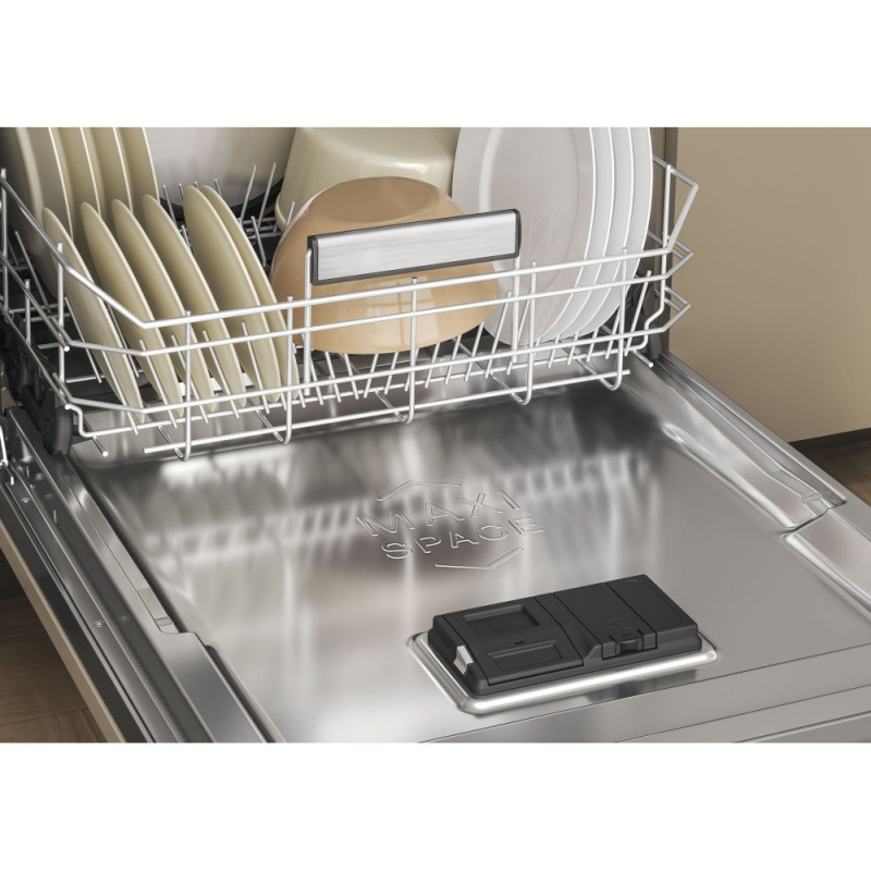 Whirlpool Посудомийна машина вбудовувана, 15компл., A+++, 60см, дисплей, 3й кошик, білий (W7IHT58T)