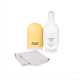 2E Cleaning kit PILL for office equipment (liquid 140ml, whipe 20cm), white-yellow (2E-SK140YW)