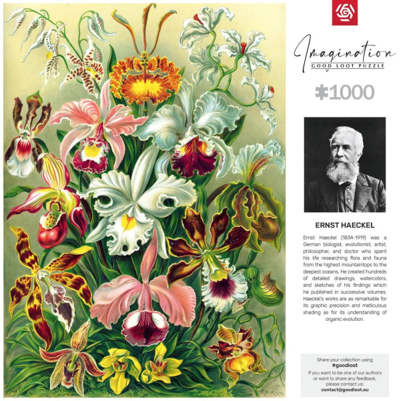 GoodLoot Ernst Haeckel Orchid 1000 (5908305247531)