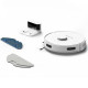 Rowenta robot VC X-Plorer Serie 75 S, 2700ПаW, h=9.5cm, wet cleaning, bag-0,3L, dust cont -0.3L, battery operation up to 120min, white (RR8567WH)