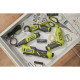 Ryobi Cordless screwdriver USB Lithium RSD4-120TA2 4V 1x2A h 5Nm 200rpm 2 attachments 10 bits 0.31kg case (5133006211)