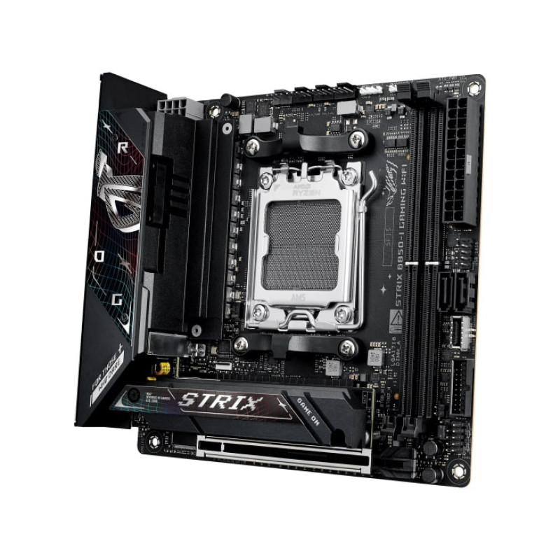 ASUS Motherboard ROG STRIX B850-I GAMING WIFI sAM5 B850 2xDDR5 M.2 HDMI USB Type-C WiFi BT mITX (90MB1K30-M0EAY0)