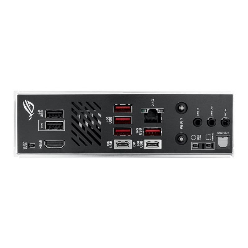 ASUS Motherboard ROG STRIX B850-I GAMING WIFI sAM5 B850 2xDDR5 M.2 HDMI USB Type-C WiFi BT mITX (90MB1K30-M0EAY0)