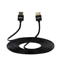 2E Кабель HDMI (M/M), 3м, 2.0, Slim High Speed Aluminum, черный (2EW-1119-3m)