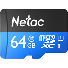 Netac microSD 64GB C10 UHS-I R80MB/s + SD