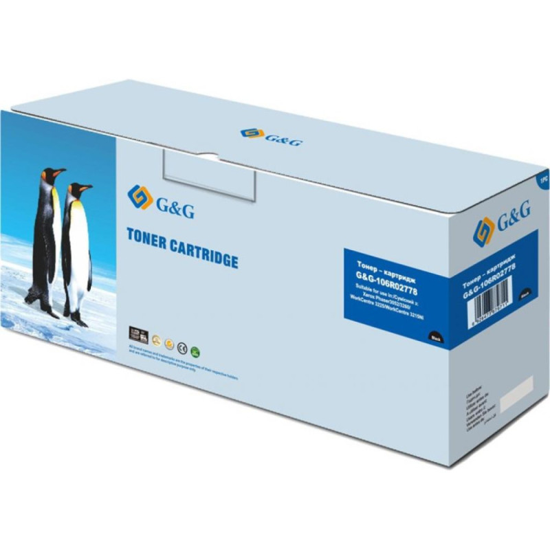 G&G для Xerox P3052/3260/WC3215/3225 Black (G&G-106R02778)
