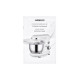 ARDESTO planetary mixer 800W, nozzles-3 beaters, bowl-stainless steel, 4L, Pulse-mode, yellow (KSTM-8044)