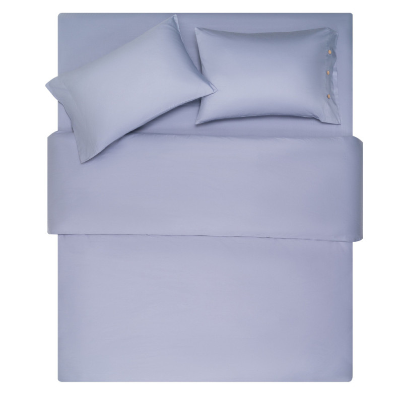 ARDESTO Bedding set 2.0 Mix&Match, sateen, duvet cover 200x220cm, bed sheet 240х260cm, pillowcases (2) 50x70cm, 100% cotton, light gray (ART2022SF)