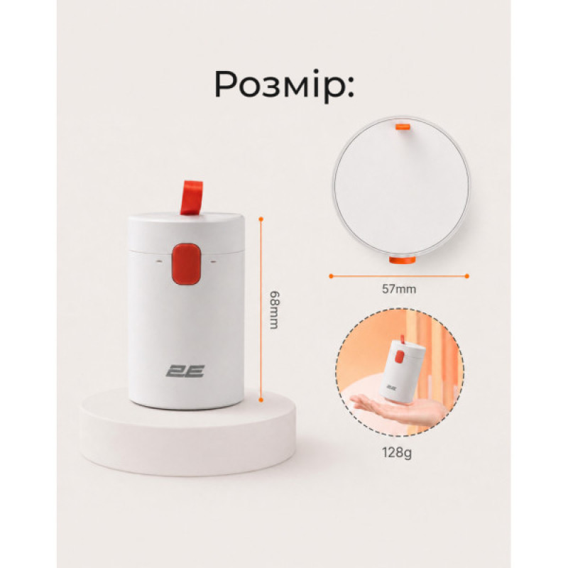 Універсальний чистячий набір 2E Multifinctional cleaning kit 20in1 white-orange (2E-SK20IN1)
