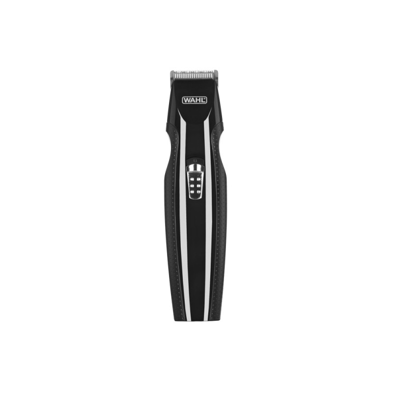 Moser Trimmer WAHL Mustache&Beard for beard and mustache, 2хАА, rotary  motor, nozzles-4, steel, comb, tip, black (05606-508)