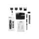 Moser Trimmer WAHL Mustache&Beard for beard and mustache, 2хАА, rotary  motor, nozzles-4, steel, comb, tip, black (05606-508)