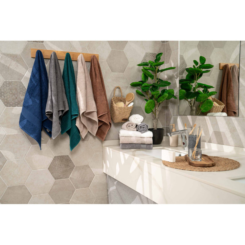 ARDESTO Terry towel Benefit, 50х90cm, 100% cotton, conifer (ART2450CN)