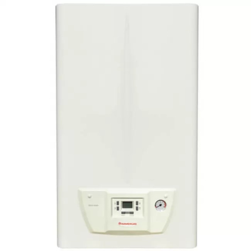 Immergas Gas boiler Eolo Star 24 4 E double-circuit, turbocharged, 24 kW, with chimney 71.MT7.00.36 (3.027046/71.MT7.00.36)
