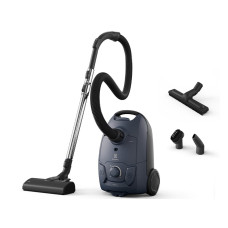 Electrolux Пылесос мешковый, 650Вт, мешок-3л, HEPA13, s-bag, 3 насадки, синий (EB51C2DB)