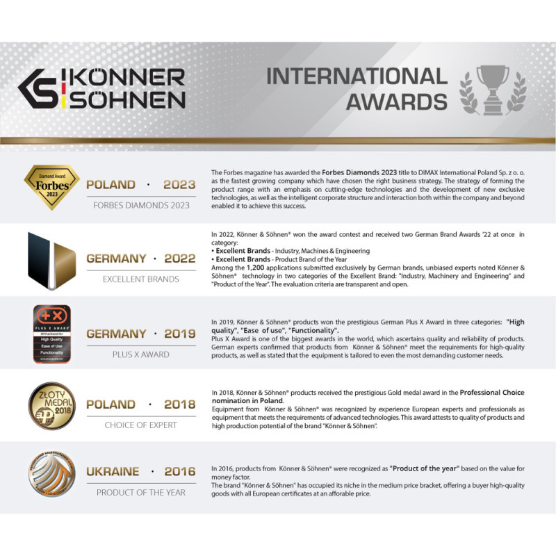 Könner & Söhnen KS LB 48–100 48V/100Ah LiFePo4 45kg battery (KSLB48-100)