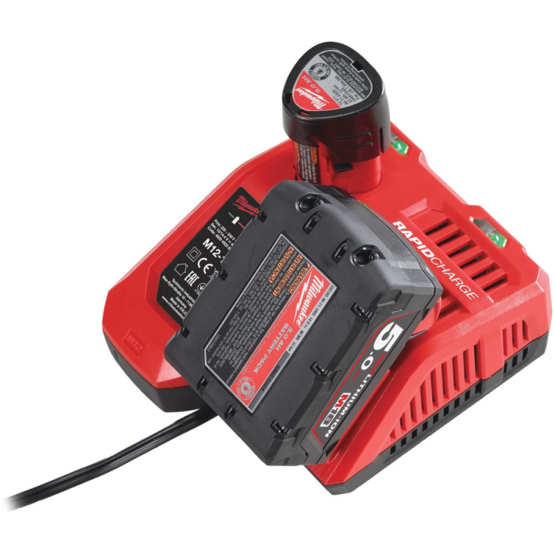 Milwaukee Зарядное устройство для M12-18FC TURBO, 12/18В, 1.01кг (4932451079)