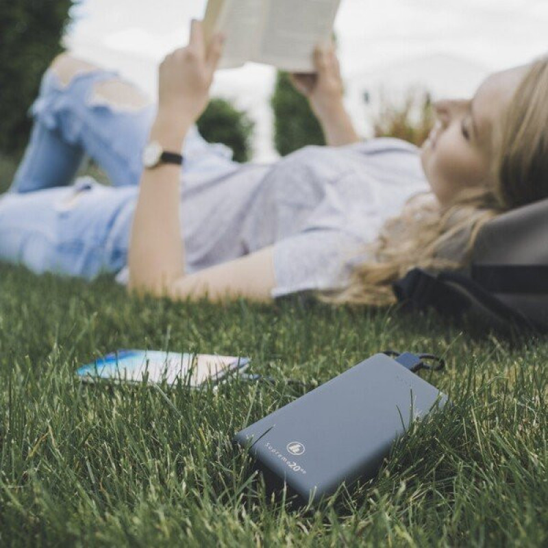 HAMA Power Bank Supreme 20HD 20000 mAh Grey 00201669