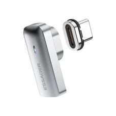 Переходник USB-C magnetic 20Gbps 4K 90° corner Essager (EZJCX-RJ0G)