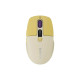 Мышка Canyon MW-26 LCD Silent Wireless/Bluetooth Yellow (CNS-CMSW26Y)