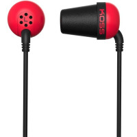 Koss Headphone The Plug Noise Isolating Red 196768.101