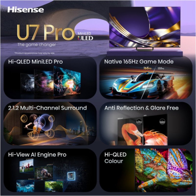 Телевизор Hisense 55U7S PRO