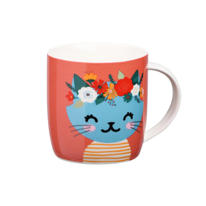 ARDESTO Mug Cat, 350 ml, porcelain