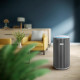 Philips air purifier Series 3200, 135m2, 520m3/h, HEPA +coal filter, Wi-Fi, 5 speed, silver-whire (AC3220/10)