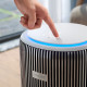 Philips air purifier Series 3200, 135m2, 520m3/h, HEPA +coal filter, Wi-Fi, 5 speed, silver-whire (AC3220/10)