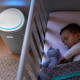 Philips air purifier Series 3200, 135m2, 520m3/h, HEPA +coal filter, Wi-Fi, 5 speed, silver-whire (AC3220/10)